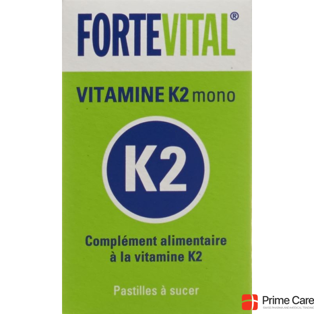 Fortevital vitamin K2 mono lozenge Ds 60 pcs
