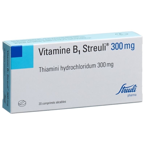 Vitamin B1 Streuli Tabletten 300mg 20 Stück buy online