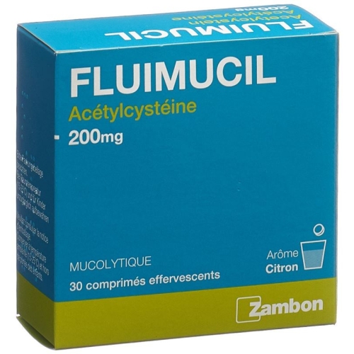 Fluimucil Brausetabletten 200mg Erwachsene Citron 30 Stück buy online