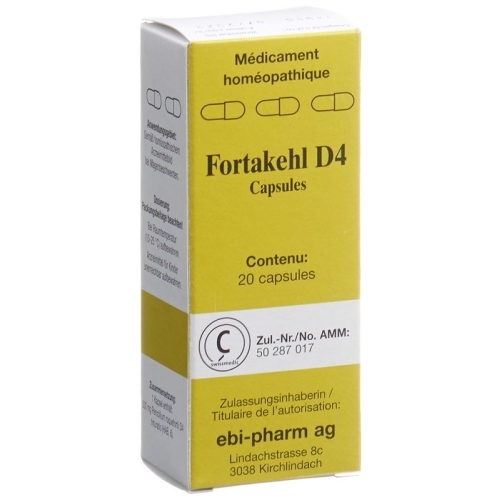 Fortakehl Kapseln D 4 Trit 20 Stück buy online