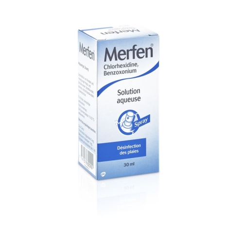 Merfen Lösung Farblos Spray 30ml buy online