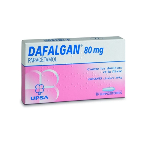 Dafalgan 80mg 10 Zäpfchen buy online