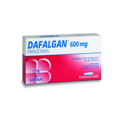 Dafalgan 600mg 10 Zäpfchen buy online