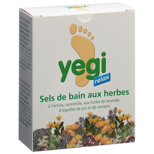 Yegi Relax Kräuter Fussbadesalz 4 Beutel à 50g buy online