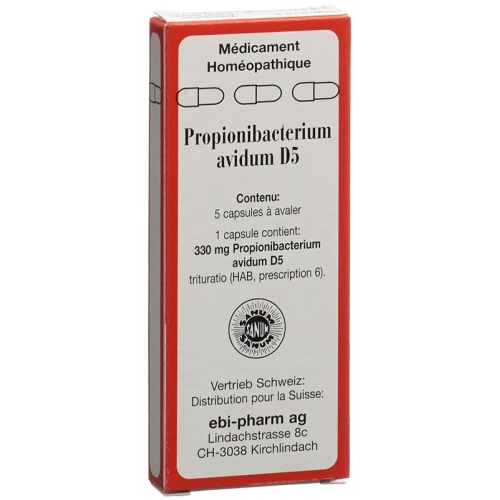 Propionibacterium Avidum Kapseln D 5 5 Stück buy online