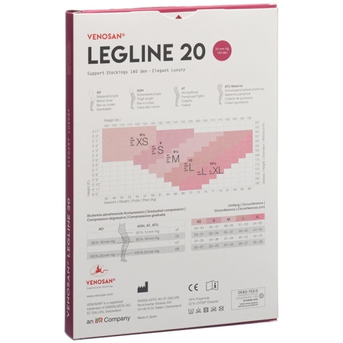 Venosan Legline 20 A-t S Sahara 1 pair buy online