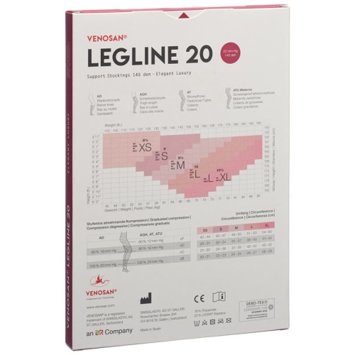 Venosan Legline 20 A-ghz XS Nude 1 Paar buy online