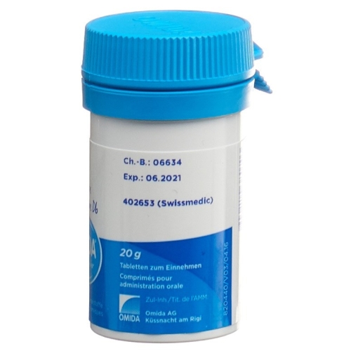 Omida Schüssler Nr. 6 Kalium Sulfuricum Tabletten D6 20g buy online