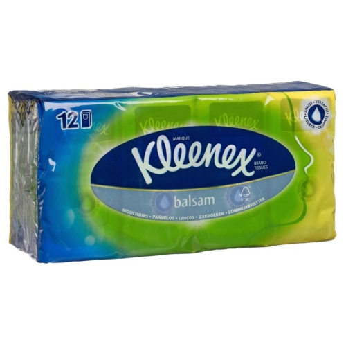 Kleenex Balsam Taschentücher Pocket 12x 9 Stück buy online