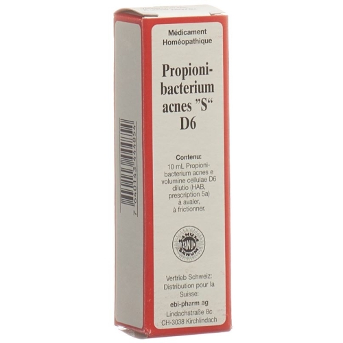 Sanum Propionibact Acnes S Tropfen D 6 10ml buy online