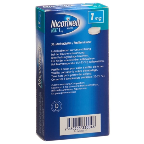 Nicotinell 1mg 36 Lutschtabletten buy online