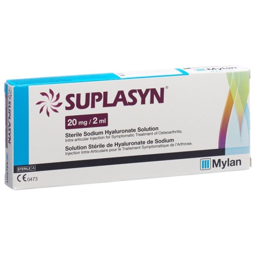 Suplasyn Injektionslösung 20mg/2ml Fertigspritze 2ml buy online