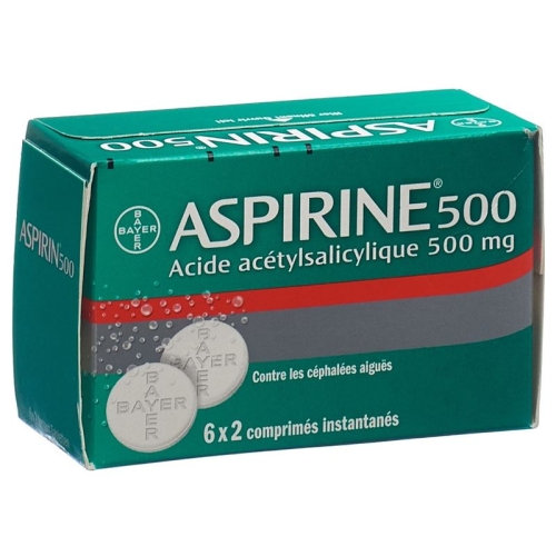 Aspirin Migräne 500mg 6x2 Brausetabletten buy online