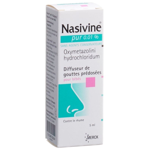 Nasivin Pur Dosiertropfer 0.01% 5ml buy online