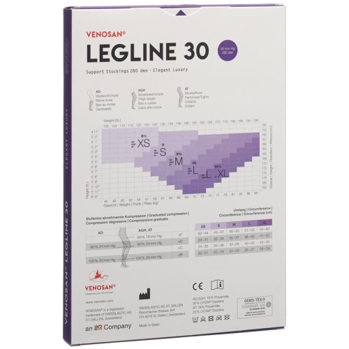 Venosan Legline 30 A-ghz L Sahara 1 Paar buy online