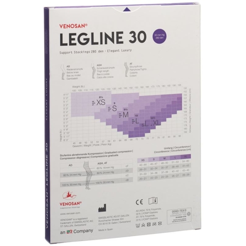 Venosan Legline 30 A-t XS Sahara 1 pair buy online