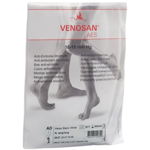 Venosan Aes A-d XL Norm Offen Weiss 1 Paar buy online