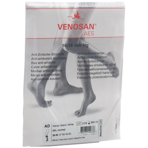 Venosan Aes A-d XXL Norm Offen Weiss 1 Paar buy online