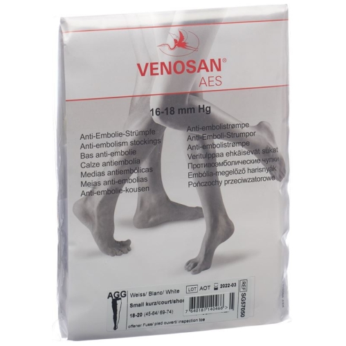 Venosan Aes A-gg S Kurz Offen Weiss 1 Paar buy online