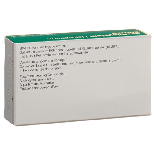 Acetylcystein Helvepharm Brausetabletten 200mg 30 Stück buy online