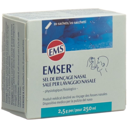 Emser Nasenspülsalz 20x2.5g buy online