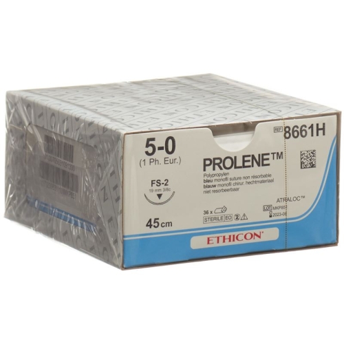 Prolene 45cm Blau 5-0 Fs-2 36 Stück buy online