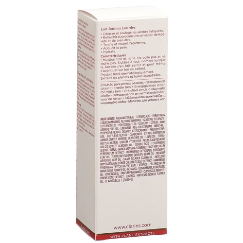 Clarins Corps Lait Jambes Lourdes 125ml buy online