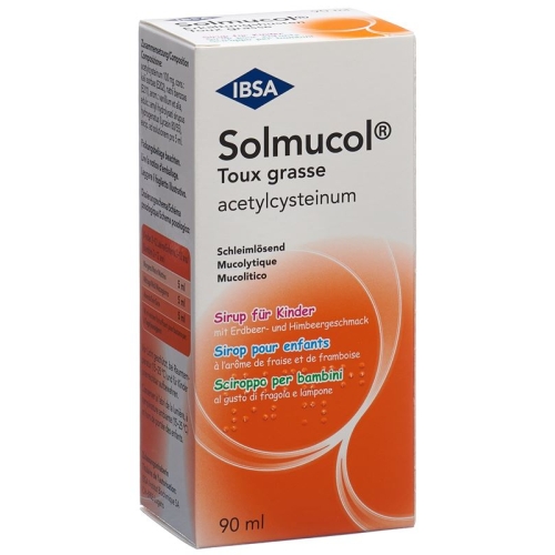 Solmucol Erkältungshusten Sirup 100mg/5ml 90ml buy online