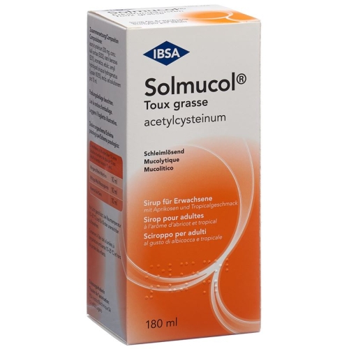 Solmucol Sirup für Erwachsene 180ml buy online