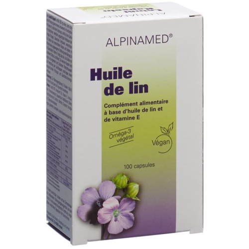 Alpinamed Linseed Oil 100 Capsules buy online