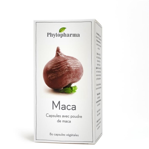 Phytopharma Maca Kapseln 409mg Pflanzlich 80 Stück buy online