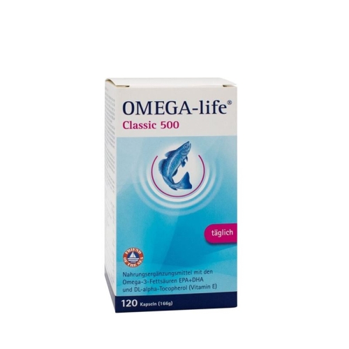 Omega-life 500mg 120 Kapseln buy online