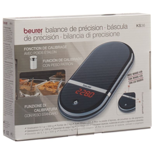 Beurer kitchen scale 0.1gr Digital Ks 36 buy online