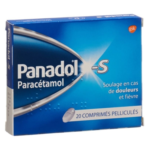 Panadol S 500mg 20 Filmtabletten buy online