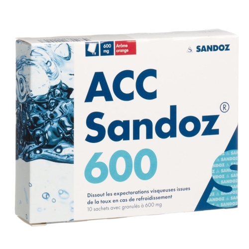 ACC Sandoz Granulat 600mg 10 Stück buy online