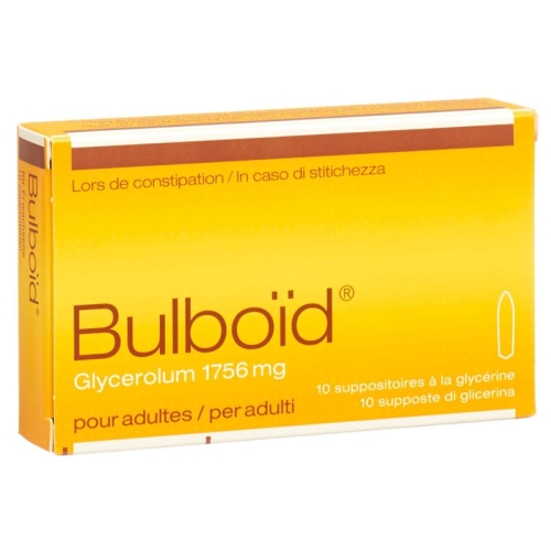 Bulboid 10 Zäpfchen für Erwachsene buy online