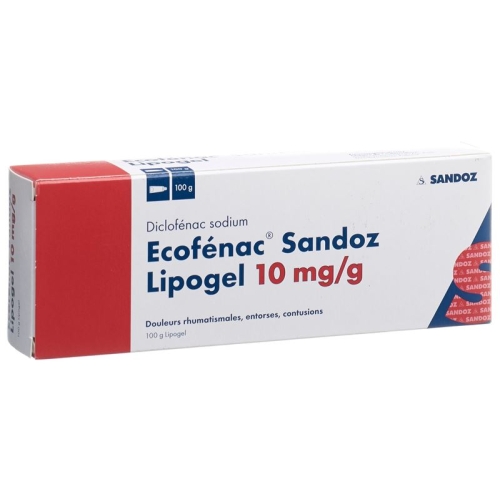 Ecofenac Sandoz Lipogel 1% 100g buy online