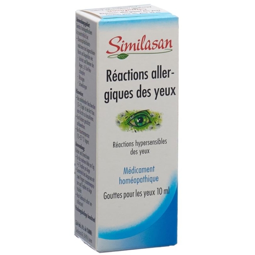 Similasan Allergisch reagierende Augen Augentropfen 10ml buy online