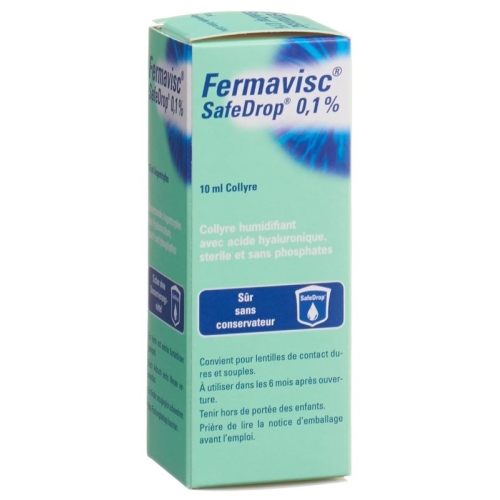 Fermavisc safe drop Gd Opht 0.1% Fl 10 ml