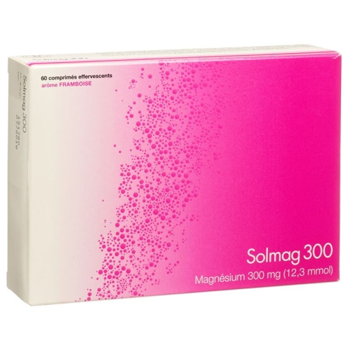 Solmag 300 Brausetabl raspberry flavor Ds 60 pcs