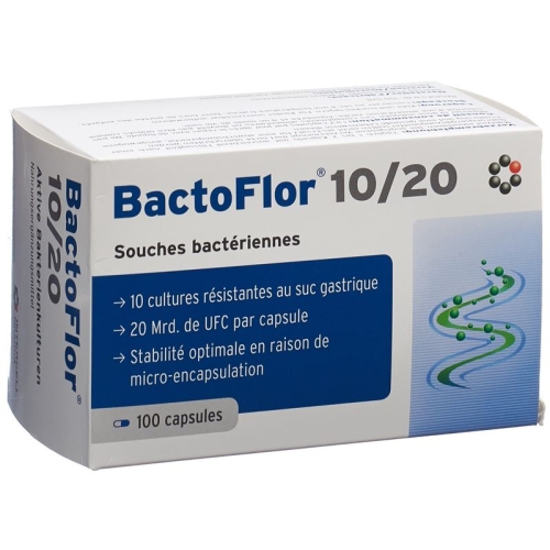 BactoFlor 10/20 Kaps 100 pcs