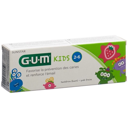 GUM SUNSTAR children toothpaste strawberry 50ml