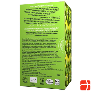 Pukka Clean Matcha Green Tee Bio Btl 20 Stk