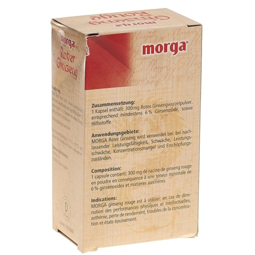 Morga Roter Ginseng Kapseln 100 Stück buy online