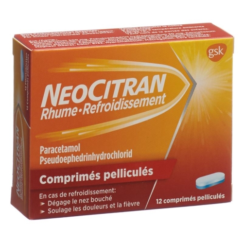 Neocitran Schnupfen/erkaeltung Filmtabletten 12 Stück buy online