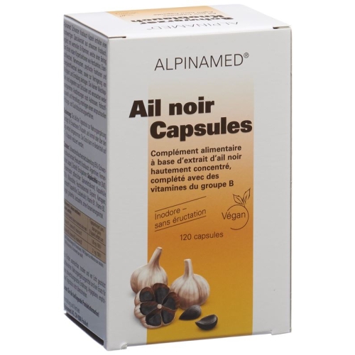 Alpinamed Black Garlic Capsules 120 pieces buy online