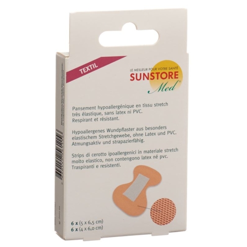 Sunstore Med Textil-Pflaster Fingerspitzen 12 Stück buy online