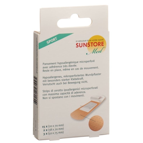 Sunstore Med Sport-Pflaster Assortiert 20 Stück buy online