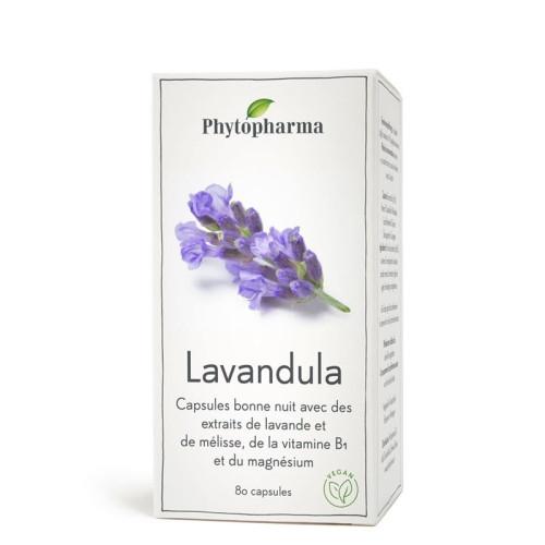 Phytopharma Lavandula Kapseln Dose 80 Stück buy online