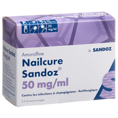 Nailcure Sandoz Nagellack 50mg/ml (d) 2.5ml buy online